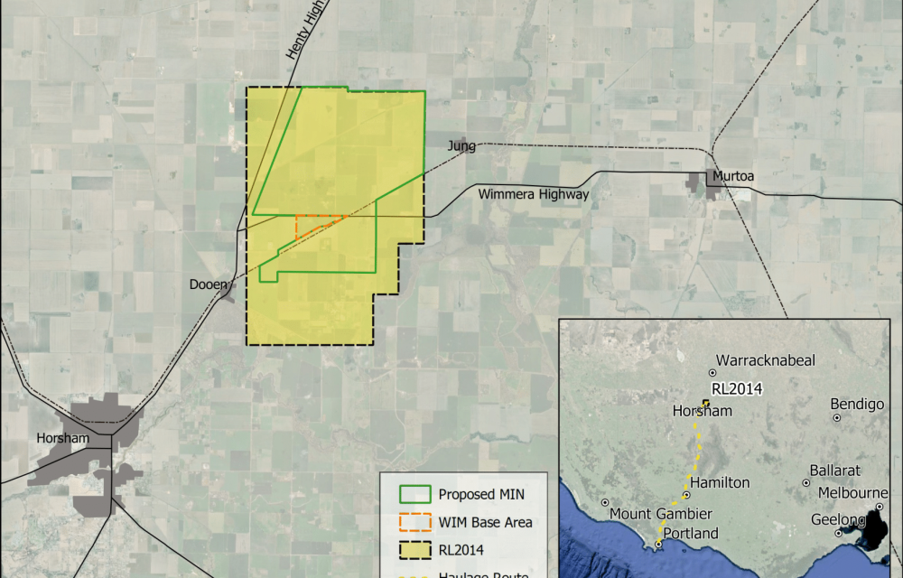Resources Victoria accepts application for mining license of Victorian mineral sands project with anticipated 36-year mine life, requiring 967 full time workers and providing supplier and contractor opportunitiesarticle image