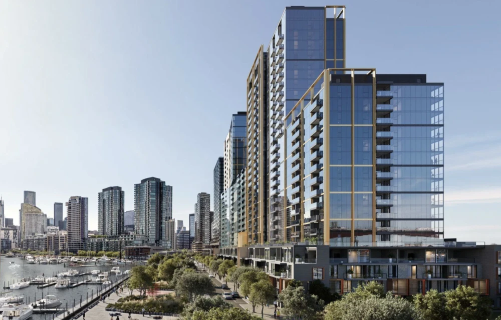 Building commencing on latest Melbourne Docklands tower, a key phase of a six-building construction project, completion slated for 2027article image