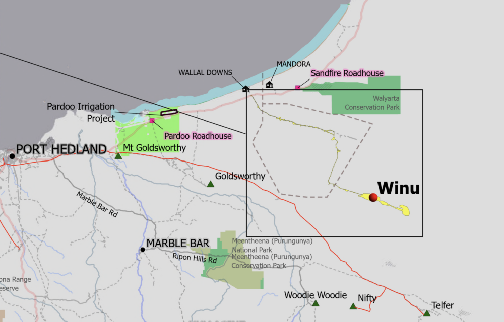 New copper-gold mine planned in northern Pilbara to create long-term supply opportunities across construction, energy, processing and logisticsarticle image