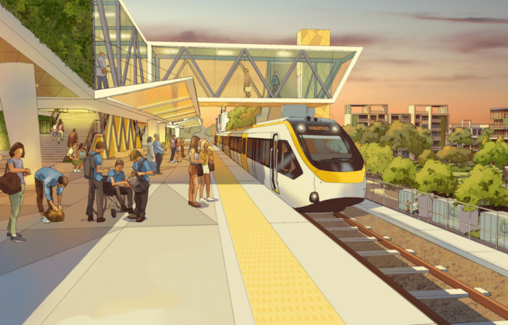 Queensland TMR advances A$5.5 b Stage 1 rail line from Beerwah to Caloundra with tenders open, geotechnical works and construction due to commence in 2026.