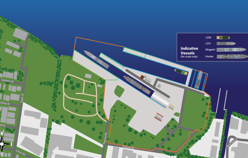 Aerial view of the former Cairncross Dockyard site on the Brisbane River at Morningside, showing old wharves and river frontage slated for redevelopment